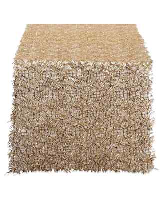 Design Imports Sequin Mesh Table Runner - 120