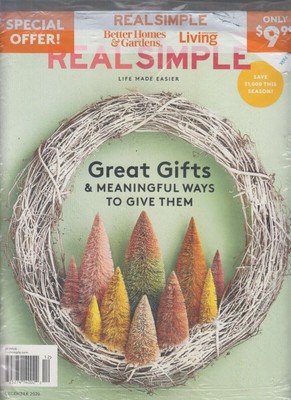 Real Simple, Better Homes & Gardens & Martha Stewart Living Dec 2020-image