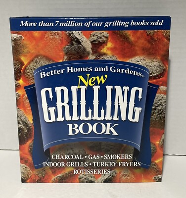 Better Homes & Garden New Grilling Book 5 Ring Binder 2005 BBQ Cookbook-image
