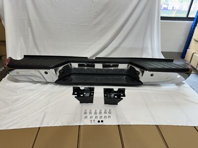 NEW Complete Rear Bumper For 2013-2021 Nissan Frontier With Sensors-image