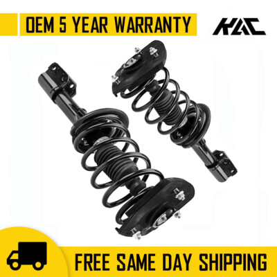 Pair Rear Complete Struts Coil Springs For Chevy Impala Limited Buick LaCrosse-image