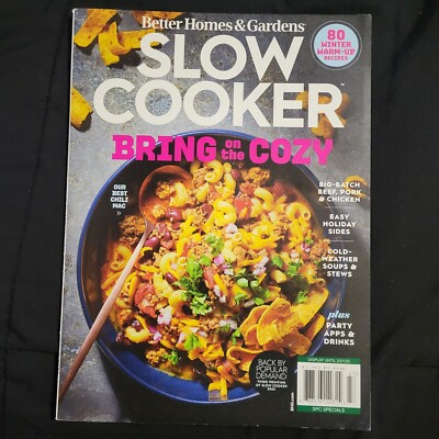 Slow Cooker ~ Better Homes And Gardens Magazine 2024 ~ 80 Winter Warm-up Recipes-image