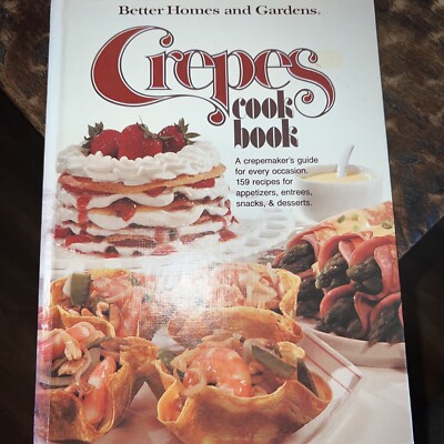 Better Homes & Gardens Crepes Cookbook First Edition 1976-image