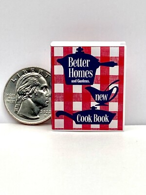 RETRO ICONIC Better Homes & Garden’s New Cook Book Zuru Retro Mini Brands-image
