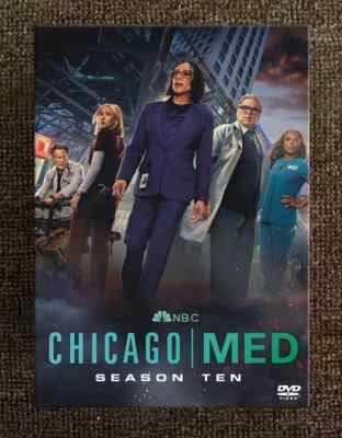 CHICAGO MED the complete Season the 10 (Part 1&2,  all 22 episodes) new sealed-image