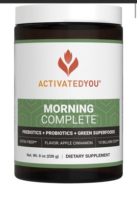 Activated You Morning Complete Superfoods , APPLE/CINNAMON flavor 8 oz-image