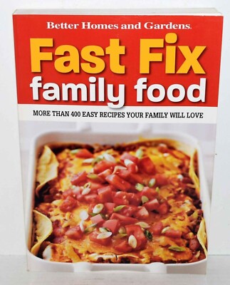 BETTER HOMES & GARDENS - Fast Fix Family Food-image