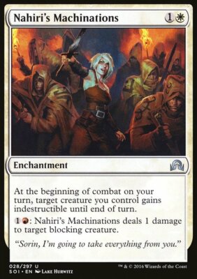 Magic the Gathering MTG Nahiri's Machinations (28) Shadows over Innistrad   LP-image