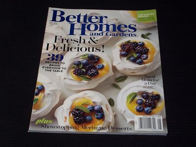 2016 MAY BETTER HOMES & GARDENS MAGAZINE - FRESH & DELICIOUS COVER - E 2737-image