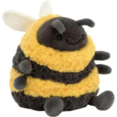 Jellycat Albee Bee Bumblebee Complete with Tags Best Gift for Kids Plush Lovers-image