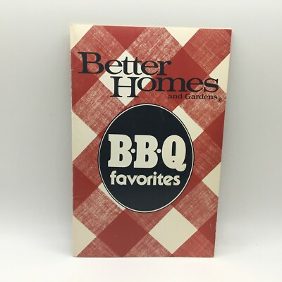 Better Homes & Gardens BBQ Favorites Cookbook Magazine Illustrated Free Shipping-image