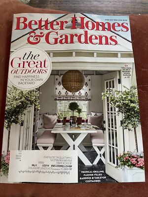 Better Homes & Garden  June 2021  The Great Outdoors New!-image