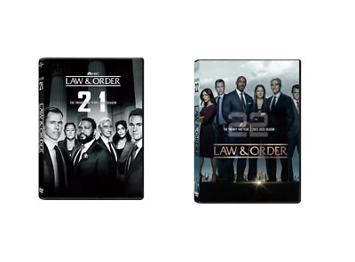 Law & Order: The Complete Seasons 21 and 22 DVD Set NEW-image