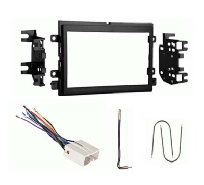 COMPLETE INSTALLATION / DOUBLE DIN Dash kit for 07-10 FORD EDGE-image