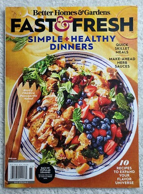 Better Homes & Gardens ☆ FAST & FRESH ☆ Simple Healthy Dinners ☆ HERB SAUCE-image