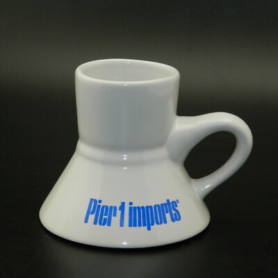 Vintage Pier 1 Imports Untippable Coffee Mug with No Skid Base Car Boat Truck-image