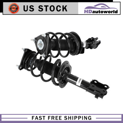 Front Loaded Complete Strut Spring Assembly Pair 2pc for 2014-2018 Forte Forte5-image
