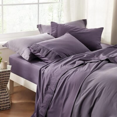 Cozy Comfort 4-Piece Arctic Dusk California King Sheet Set -image