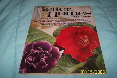 Better Homes and Gardens November 1964 Magazine Vintage MCM-image