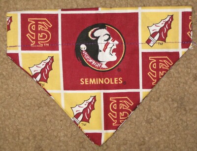 Florida State Seminoles Dog Bandana - 5 sizes XS - XL-image