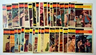 TV WESTERNS Cards (R712-4), 1958 Topps (U-Pick - Complete Your Set)-image
