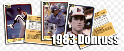 1983 Donruss Baseball Complete Your Set U-Pick #'s 529 - 660  MINT-image