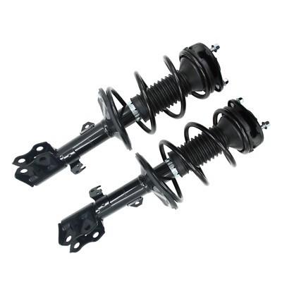 Front Pair Complete Struts Shock Absorbers For 2009-2013 Toyota Corolla Matrix-image