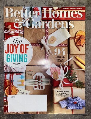 Better Homes & Gardens Magazine December 2020-image