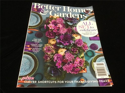 Better Homes and Gardens Magazine November 2021 All Set to Celebrate!-image