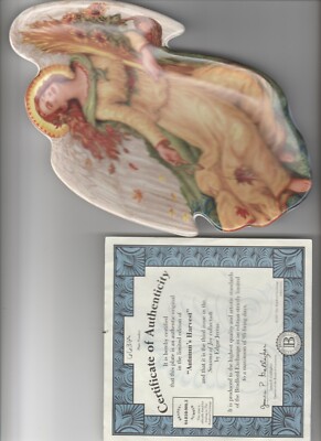 “Autumn's Harvest  , Third Issue in the “Seasons of Joy”  Edgar Jerins Angel-image