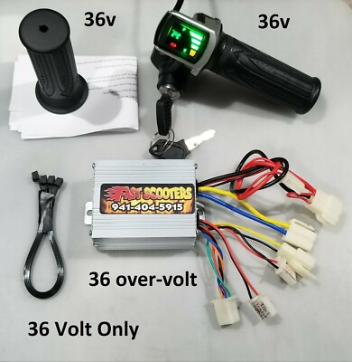 Razor 36v E300,E325,MX350,MX400 electrical Scooter kit 36 Over Volt Kit-image