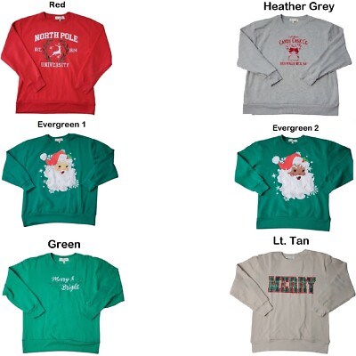 State of Mine Women's Pullover Cozy Warm Holiday Sweatshirt-image