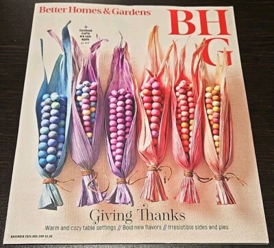 Better Homes & Gardens Magazine November 2024 Giving Thanks-image
