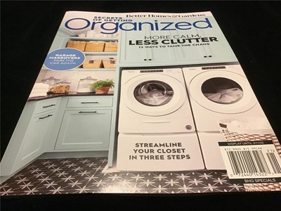 Better Homes & Gardens Magazine Secrets of Getting Organized-image