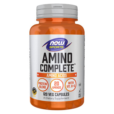 NOW FOODS Amino Complete - 120 Veg Capsules-image