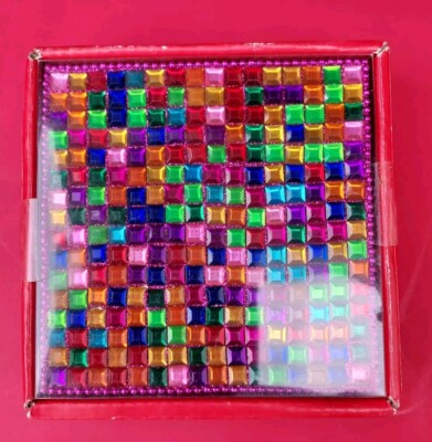 Pier 1 Imports, Sous-Verres Vibrant Design Elegant 4 Coasters Holder Set -image