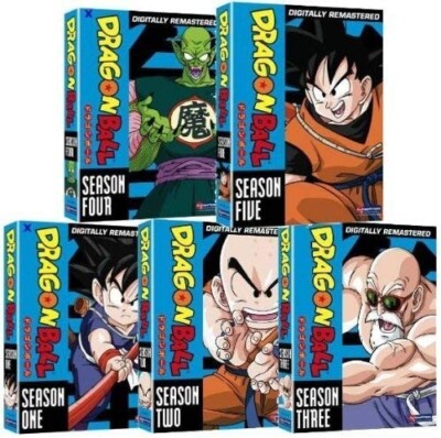 Dragon Ball: Complete Series Season 1 - 5 (DVD, 2020, 25-Disc Set) Free Shipping-image