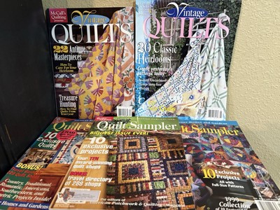 Lot of 100 Better Homes & Gardens American Patchwork & Quilting Magazines & More-image