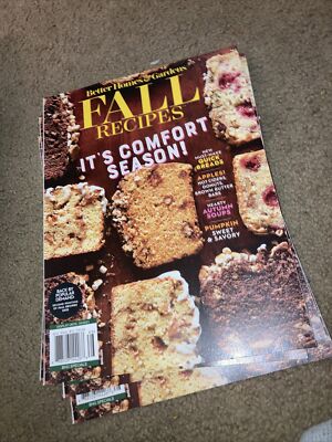 BETTER HOMES&GARDENS FALL RECIPES 2021 Magazine. E-5-image