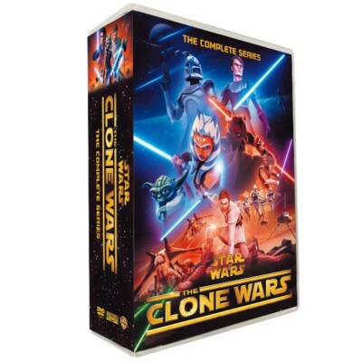 Star Wars: The Clone Wars The Complete Series Seasons 1-7 (DVD 25-Disc Box Set)-image