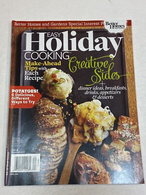 Better Homes and Gardens Magazine Dec 2014 Christmas Easy Holiday Cooking Sides-image