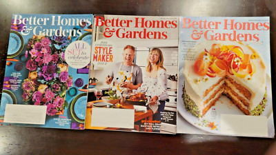 Lot of 3 good Better Homes and Garden magazines May & Nov 2022 and March 2021-image