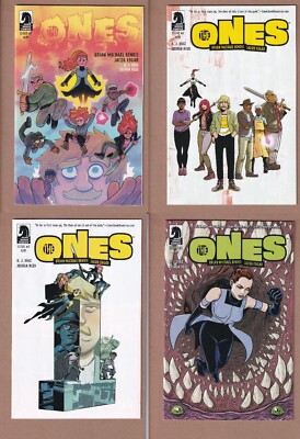 Ones 1-4 (Dark Horse, Brian Bendis, Jacob Edgar, 2022) complete-image