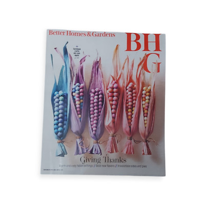 Better Homes & Garden Magazine November  2024 Giving Thanks-image