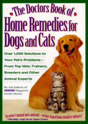 The Doctors Book of Home Remedies for Dogs and Cats: Over 1,000 Solutions - GOOD-image