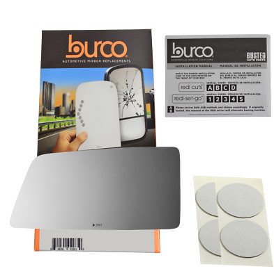 For 04-09 Cadillac XLR Driver Mirror Glass Fit Over For Auto Dim Type No Mount-image