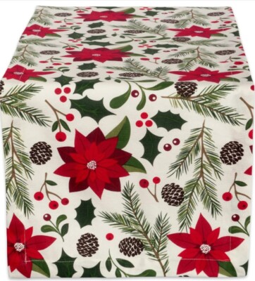 1 Fabric Printed Table Runner(14