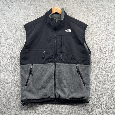 Vintage North Face Denali Vest Mens Extra Large Black Windbreaker Hiking 90s-image