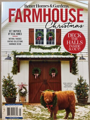 Better Homes & garden  Special Magazine  2024  Farmhouse Christmas-image