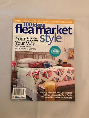 100 Ideas Flea Market Style 2016 Better Homes & Gardens Special Interest Pub-image